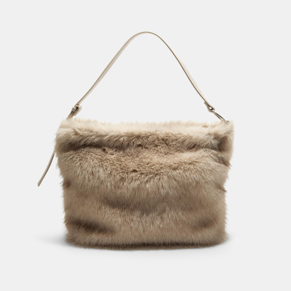 کیف پشمی دسته کوتاه